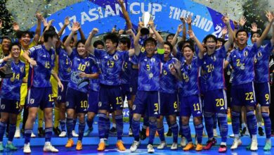 اليابان بطل كأس آسيا للناشئين