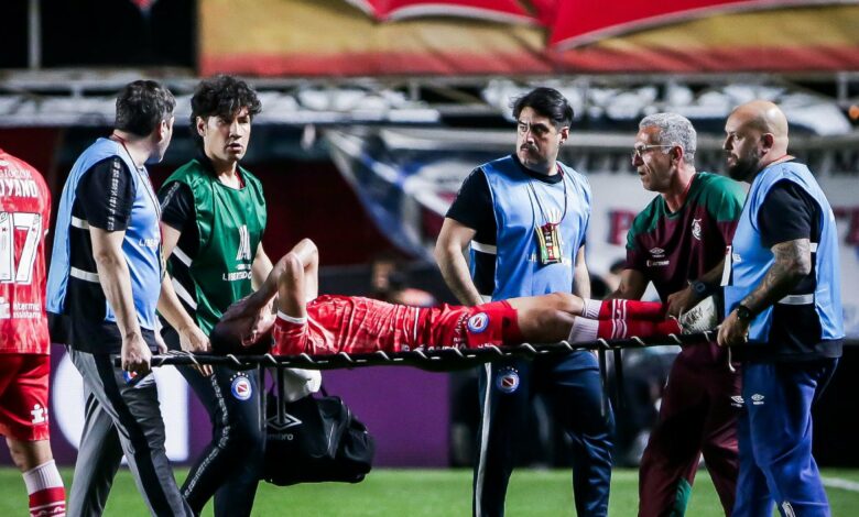 اصابة لاعب ارجنتينوس