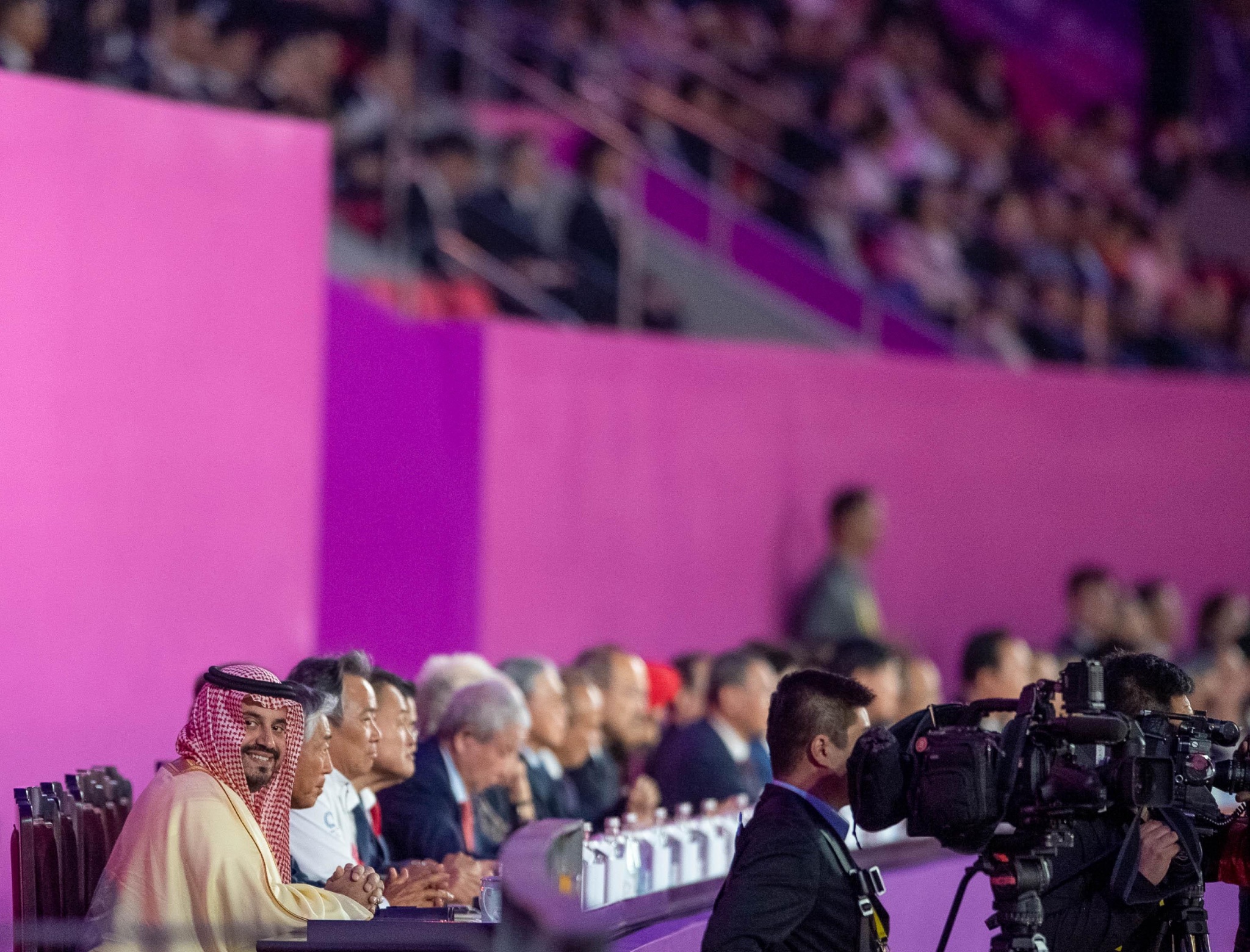 الأمير فهد بن جلوي في ختام دورية الألعاب الآسيوية
