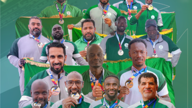 المنتخب السعودي لألعاب القوى للأساتذة
