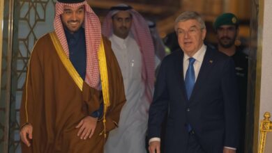 الأمير عبدالعزيز بن تركي يستقبل رئيس اللجنة الأولمبية الدولية